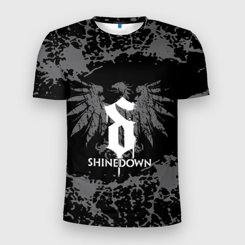 Мужская футболка 3D Slim shinedown, цвет 3D печать