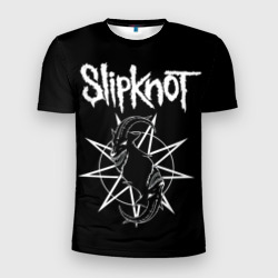 Мужская футболка 3D Slim Skipknot Козел