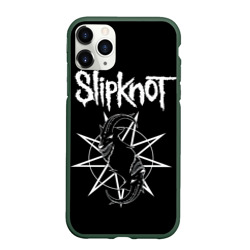 Чехол для iPhone 11 Pro матовый Skipknot Козел