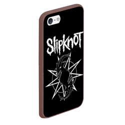 Чехол для iPhone 5/5S матовый Skipknot Козел - фото 2