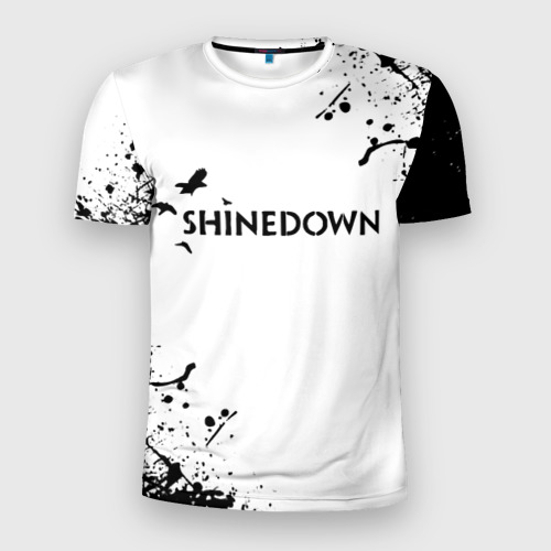 Мужская футболка 3D Slim shinedown