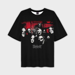 Slipknot Группа – Футболка оверсайз с принтом купить со скидкой в -50%