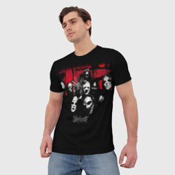 Мужская футболка 3D Slipknot Группа - фото 2