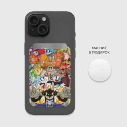 Картхолдер Magsafe магнитный Cuphead - фото 2