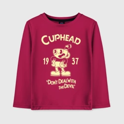 Детский лонгслив хлопок Cuphead