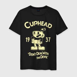 Мужская футболка хлопок Cuphead