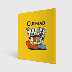 Холст квадратный Cuphead Шоу Чашека