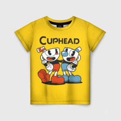 Детская футболка 3D Cuphead Шоу Чашека