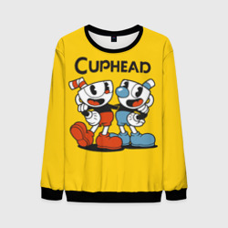 Мужской свитшот 3D Cuphead Шоу Чашека