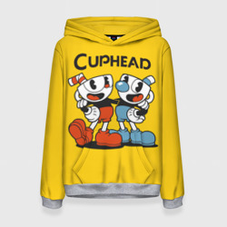 Женская толстовка 3D Cuphead Шоу Чашека