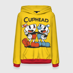 Женская толстовка 3D Cuphead Шоу Чашека