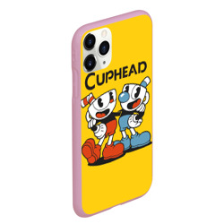 Чехол для iPhone 11 Pro Max матовый Cuphead Шоу Чашека - фото 2