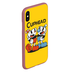 Чехол для iPhone XS Max матовый Cuphead Шоу Чашека - фото 2