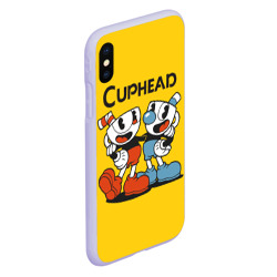 Чехол для iPhone XS Max матовый Cuphead Шоу Чашека - фото 2