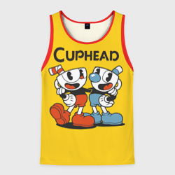 Мужская майка 3D Cuphead Шоу Чашека