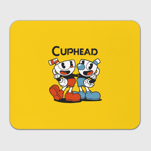 Прямоугольный коврик для мышки Cuphead Шоу Чашека