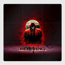 Магнитный плакат 3Х3 Hellsing $$$