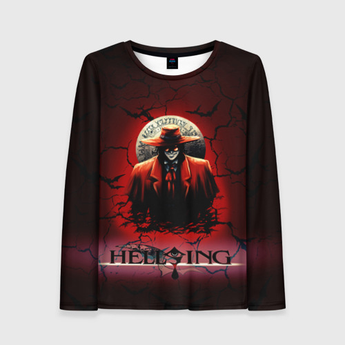 Женский лонгслив 3D Hellsing $$$, цвет 3D печать