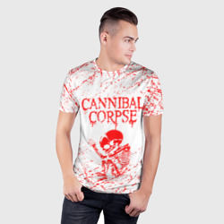 Мужская футболка 3D Slim Cannibal Corpse - фото 2