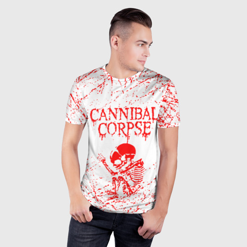 Мужская футболка 3D Slim Cannibal Corpse, цвет 3D печать - фото 3