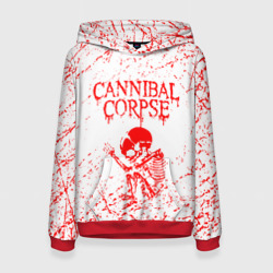 Женская толстовка 3D Cannibal Corpse