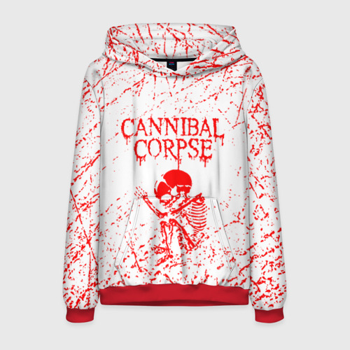 Мужская толстовка 3D Cannibal Corpse, цвет красный