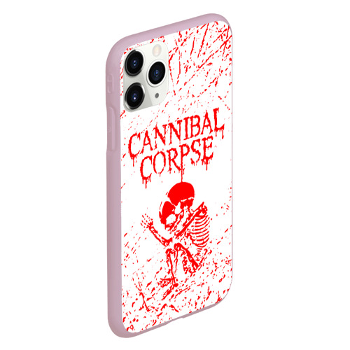 Чехол для iPhone 11 Pro матовый Cannibal Corpse, цвет розовый - фото 3