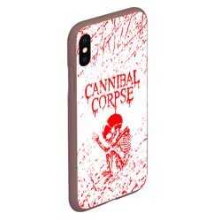 Чехол для iPhone XS Max матовый Cannibal Corpse - фото 2