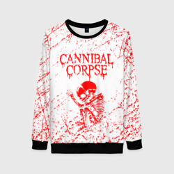 Женский свитшот 3D Cannibal Corpse