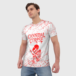 Мужская футболка 3D Cannibal Corpse - фото 2