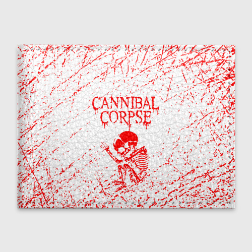 Обложка для студенческого билета Cannibal Corpse, цвет синий