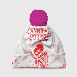 Шапка 3D c помпоном Cannibal Corpse