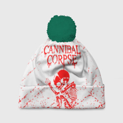 Шапка 3D c помпоном Cannibal Corpse