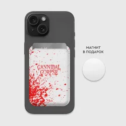 Картхолдер Magsafe магнитный Cannibal Corpse - фото 2
