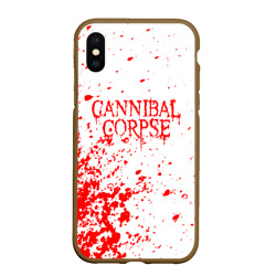 Чехол для iPhone XS Max матовый Cannibal Corpse