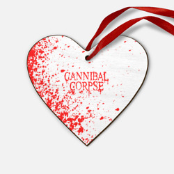 Деревянная игрушка Сердце Cannibal Corpse