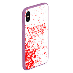 Чехол для iPhone XS Max матовый Cannibal Corpse - фото 2