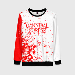 Женский свитшот 3D Cannibal Corpse