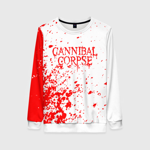 Женский свитшот 3D Cannibal Corpse, цвет 3D печать