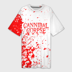 Платье-футболка 3D Cannibal Corpse