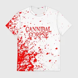 Мужская футболка 3D Cannibal Corpse