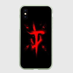 Чехол для iPhone XS Max матовый Doom eternal Дум