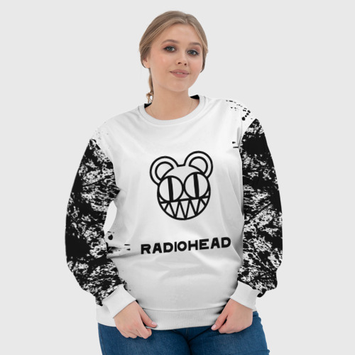 Женский свитшот 3D Radiohead, цвет 3D печать - фото 6