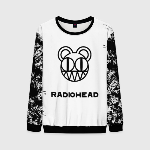 Мужской свитшот 3D Radiohead, цвет черный