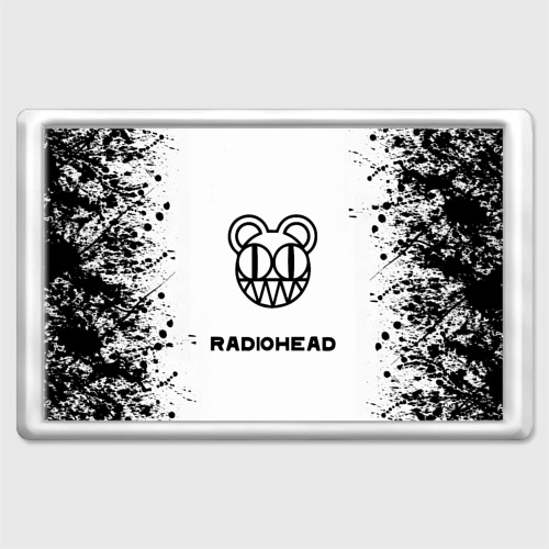 Магнит 45*70 Radiohead, цвет прозрачный