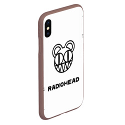 Чехол для iPhone XS Max матовый Radiohead - фото 2