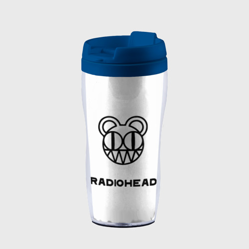 Термокружка-непроливайка Radiohead, цвет синий