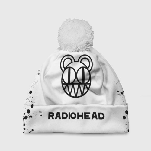 Шапка 3D c помпоном Radiohead, цвет 3D печать