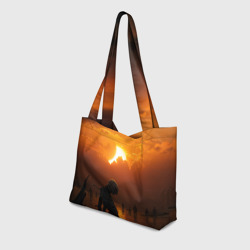 Пляжная сумка 3D Берсерк закат - фото 2