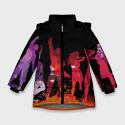 Зимняя куртка для девочек 3D Танцы